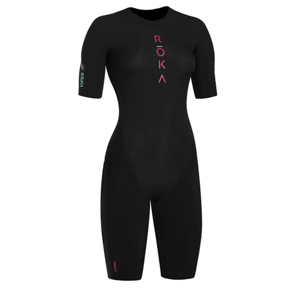 Cycling Gear Jersey - Roka 여성용 반팔 트라이수트, 철인 3