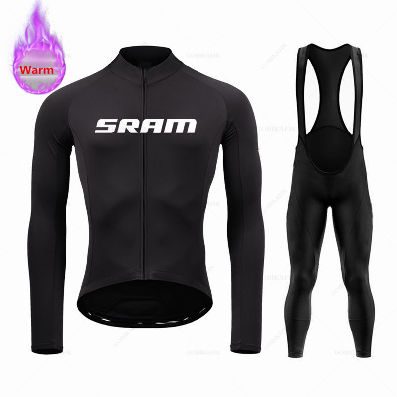 Cycling Gear Brands - Sram 팀 겨울 긴 소매 열