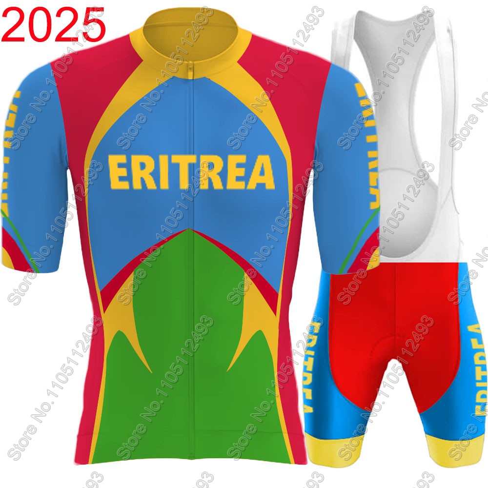 2025 에리트레아 국가대표팀 사이클링 저지 세트 반팔 - Cycling Bib Shorts 리뷰 및 가격